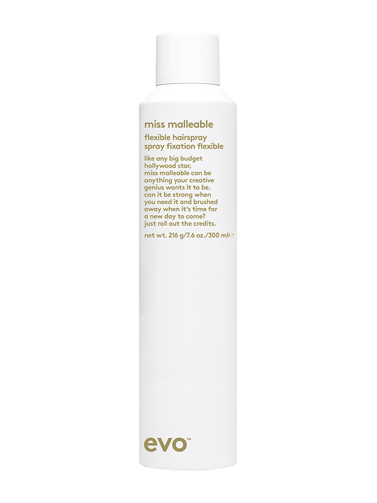 EVO Miss Malleable Flexible Hairspray